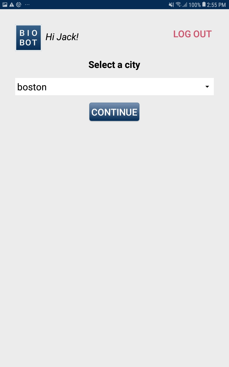 Development of android app