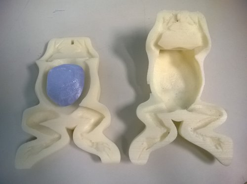 Flopper the Frog, novel use of foamed silicones for a children's toy