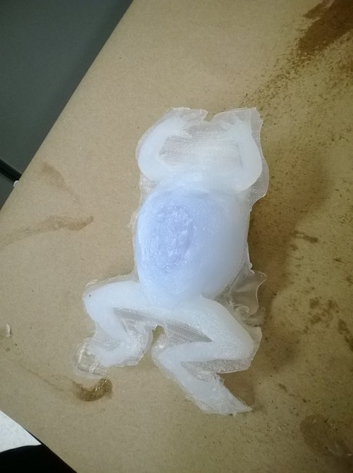 Flopper the Frog, novel use of foamed silicones for a children's toy