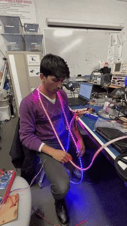 Heartbeat cycling jacket